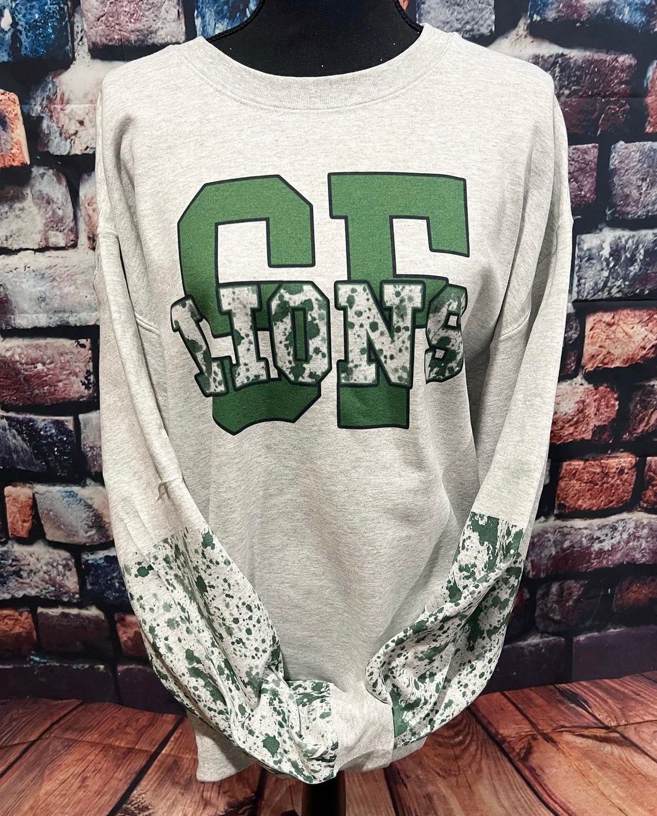 Baldwin Fun Sleeves Crewneck- Not Pictured