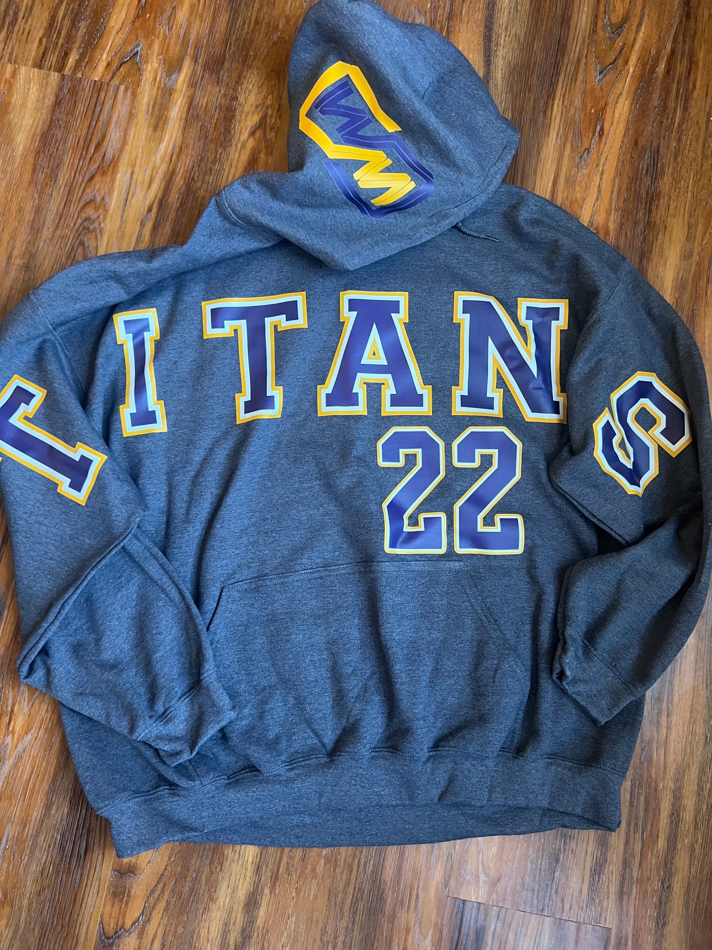 School Spirit Team Killer Hoodie - West Mifflin Titans