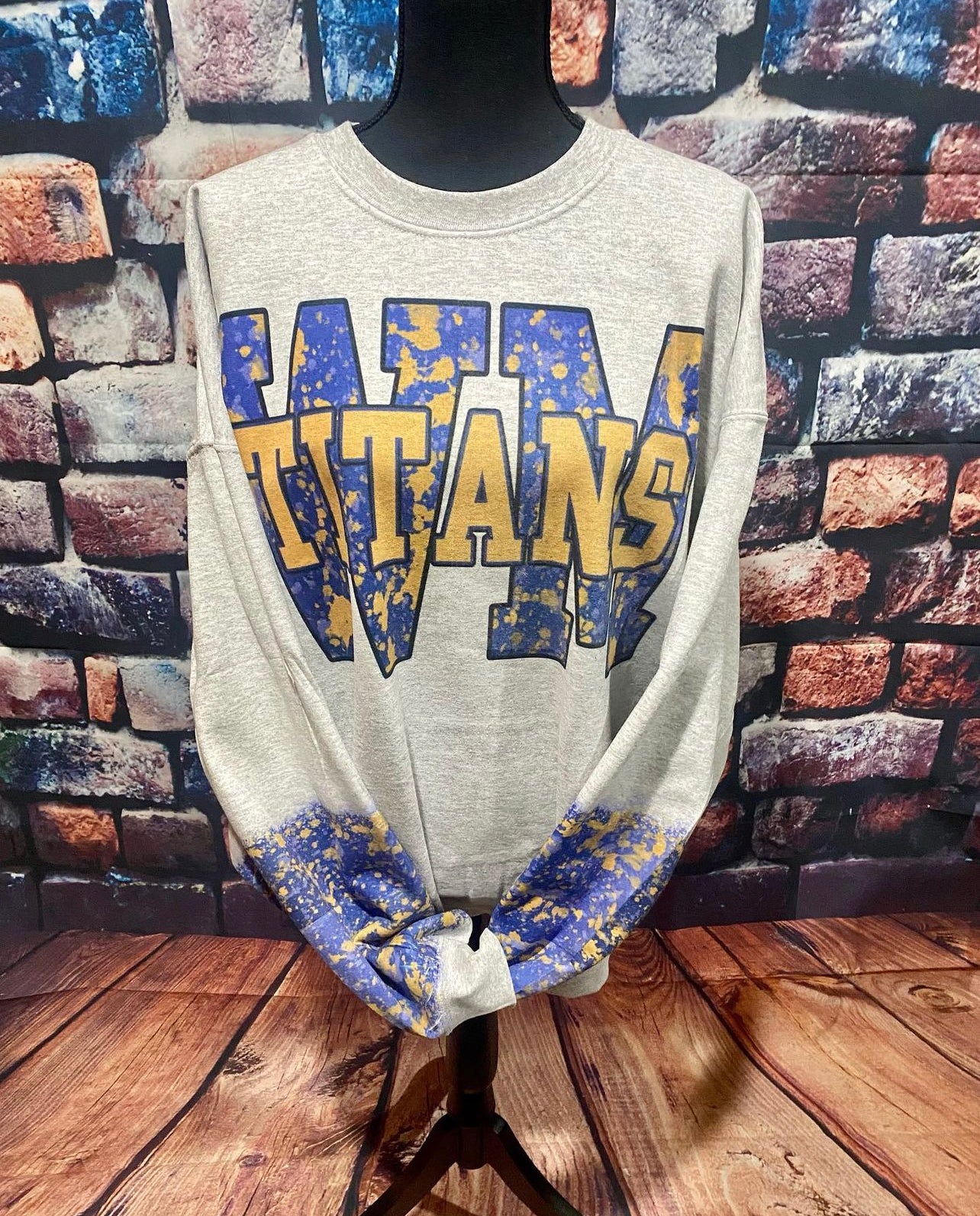 Baldwin Fun Sleeves Crewneck- Not Pictured