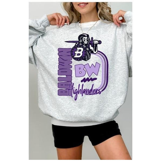 Plum Espresso Crewneck- Not Pictured