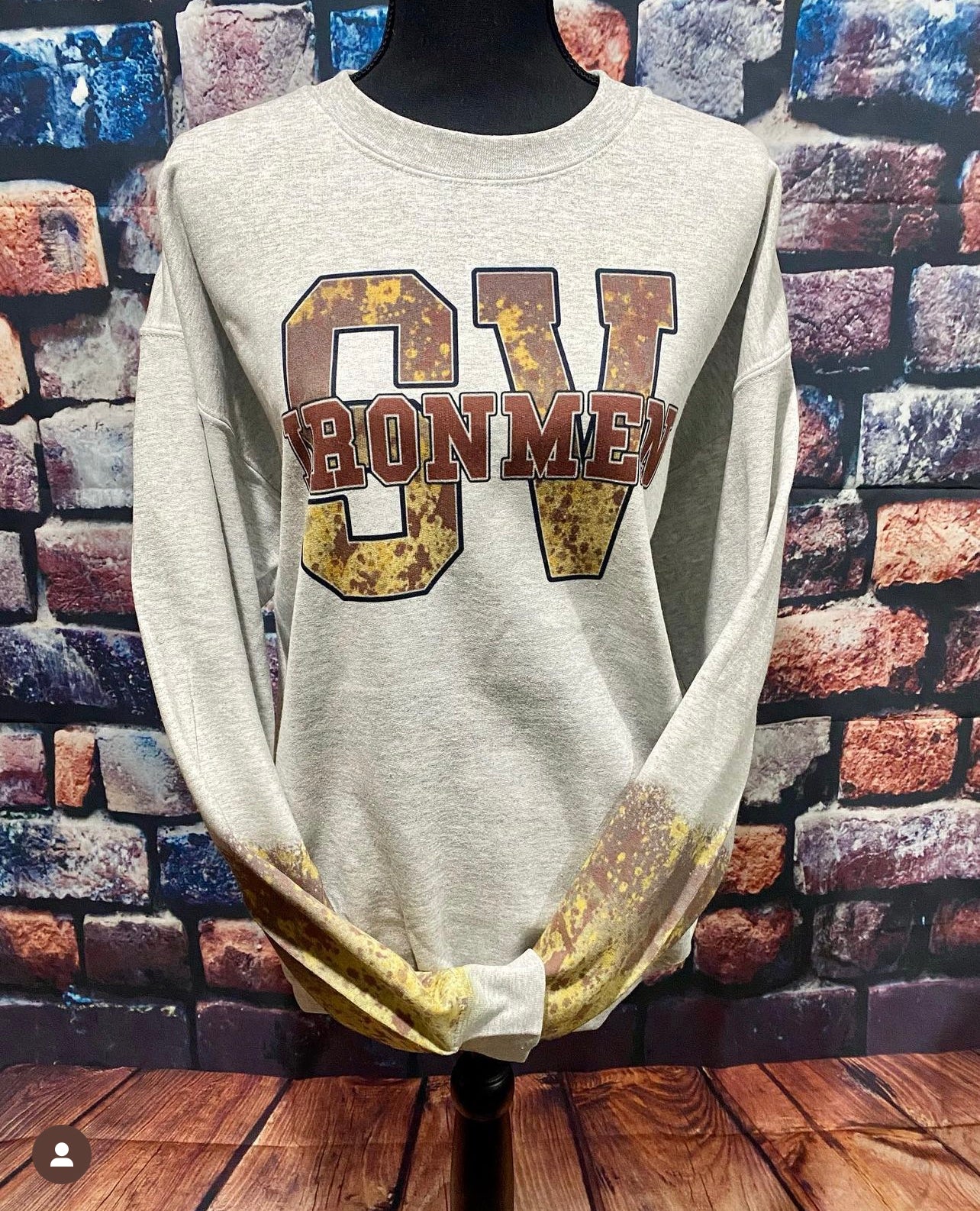 Baldwin Fun Sleeves Crewneck- Not Pictured