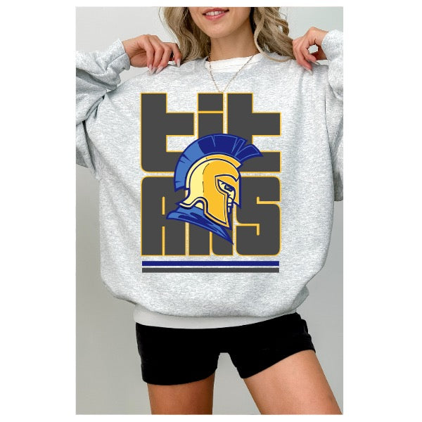 Upper St. Clair Block Couture Crewneck