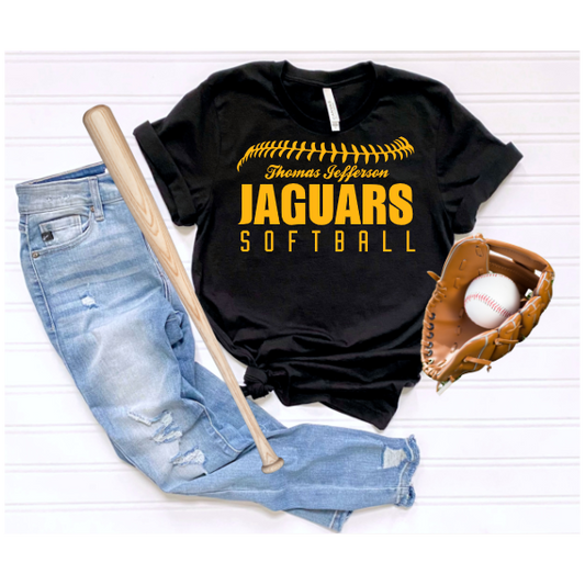 Softball Laces - Jaguars Tshirt
