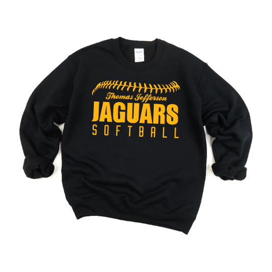 Softball Laces - Jaguars Crewneck