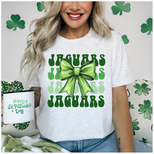 School Spirit Retro St. Patrick's Day - TJ Jaguars Tshirt