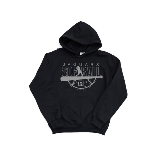 Leave it On the Field Softball - Jaguars Hoodie