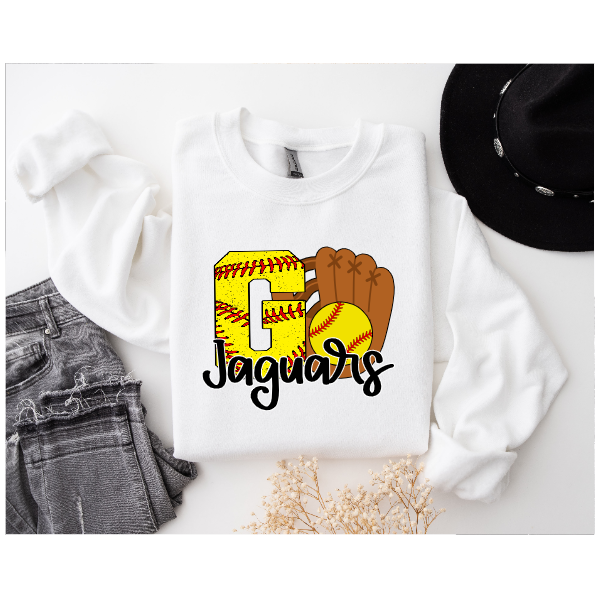 Go Softball - Jaguars Crewneck