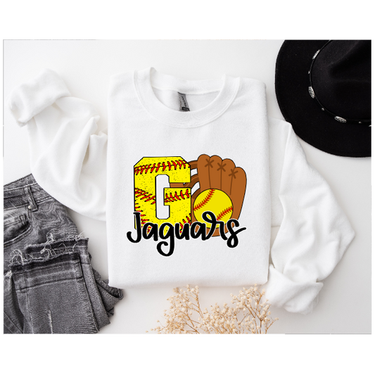 Go Softball - Jaguars Crewneck