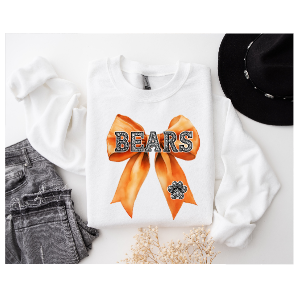 Coquette Jeweled Bow - BEARS Crewneck