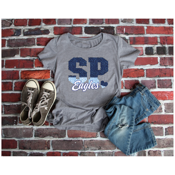 Printed School Spirit Varsity Letters - South Park Tshirt