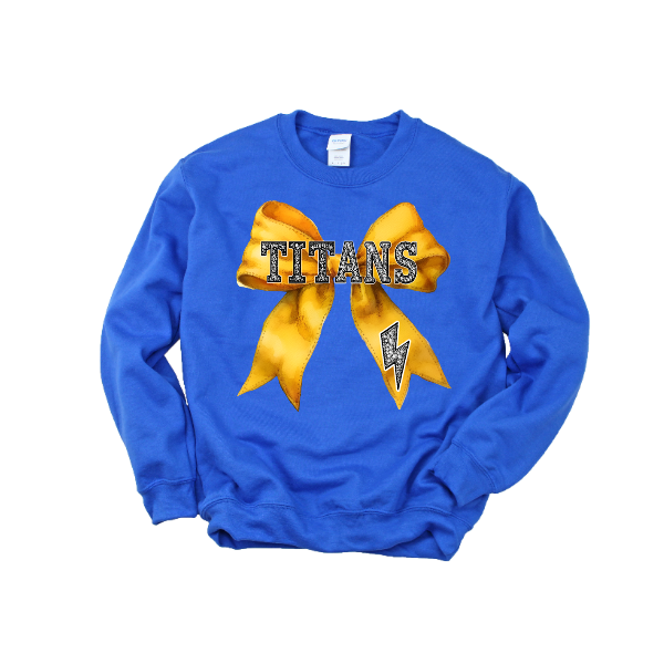 Coquette Jeweled Bow - GLADIATORS Crewneck (Not Pictured)