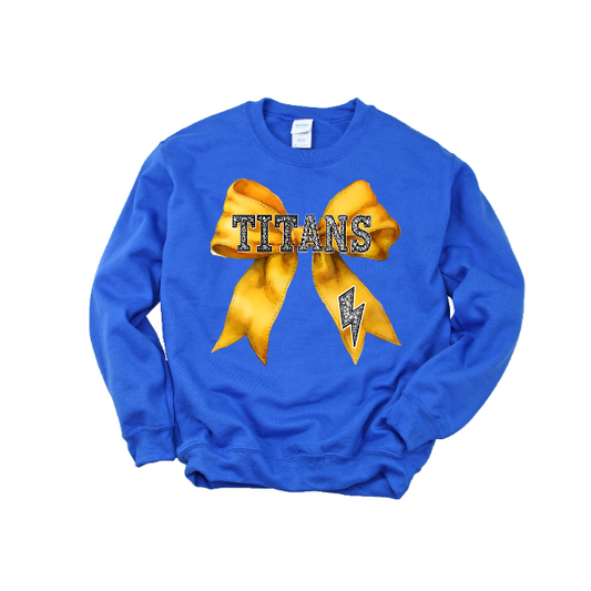 Coquette Jeweled Bow - GLADIATORS Crewneck (Not Pictured)