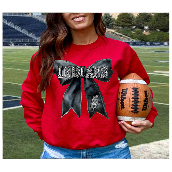 Coquette Jeweled Bow - TIGERS Crewneck (Not Pictured)