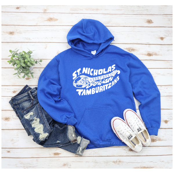 St. Nicholas Tamburitzans Hoodie - Design on Center