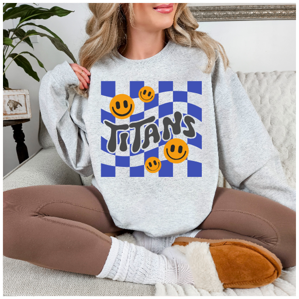 Checkered Smiley West Mifflin