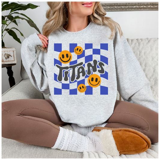 Checkered Smiley West Mifflin