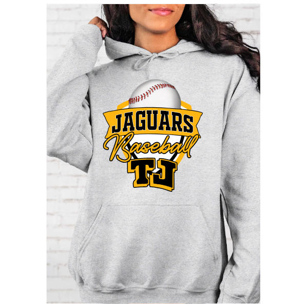 TJ Baseball Crest Hoodie - Solid Baseball