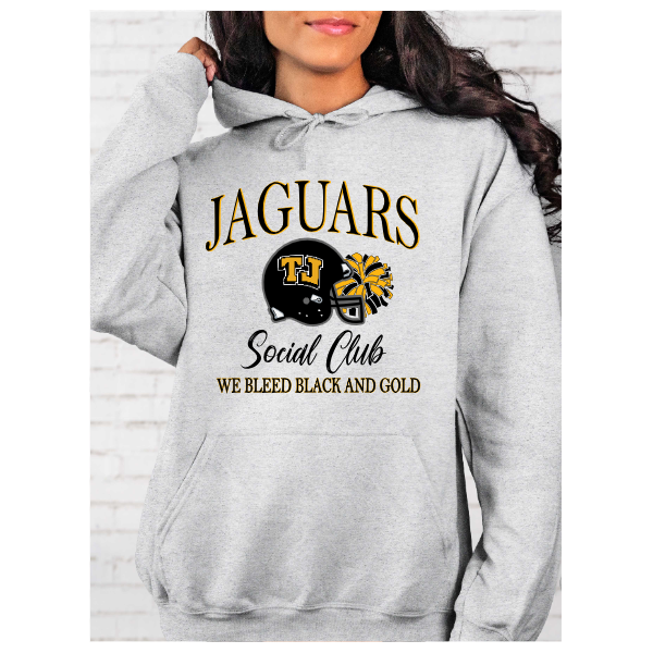 TJ Social Club Hoodie - Helmet & Poms