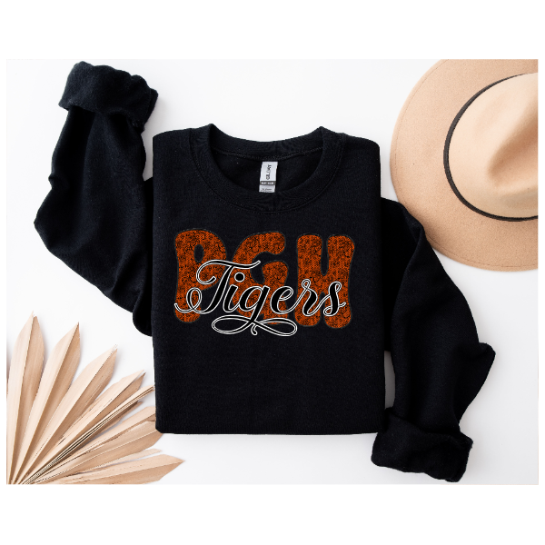 Chantilly Lace - Pgh Tigers Crewneck