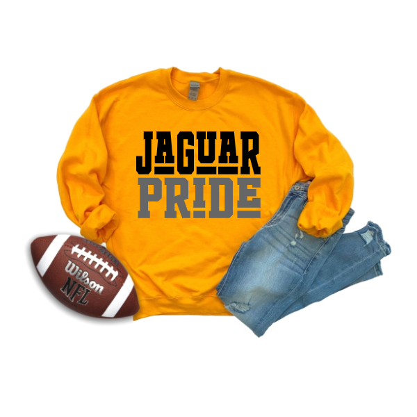 Jaguar Pride Crewneck - Gold