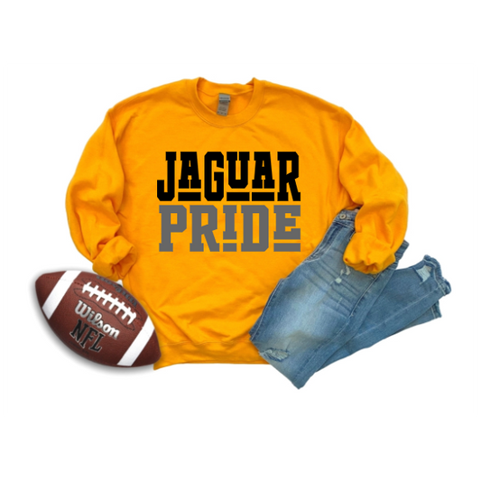 Jaguar Pride Crewneck - Gold