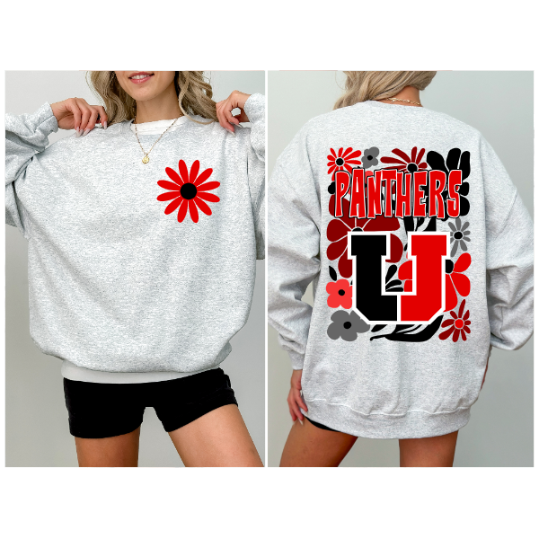 Upper St. Clair Flower Power Crewneck
