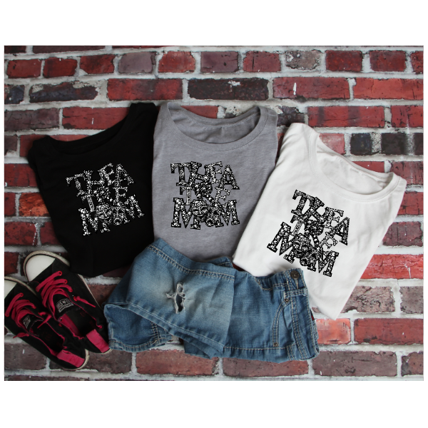 Theatre Mom Rhinestone Tshirt