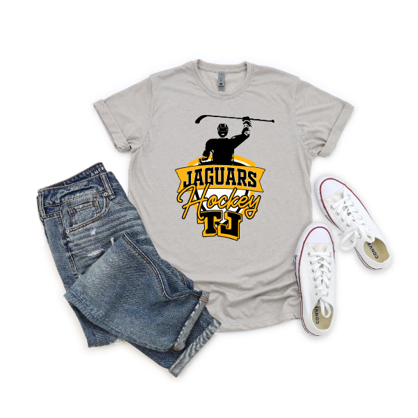 TJ Hockey Crest Tshirt - Hockey Player