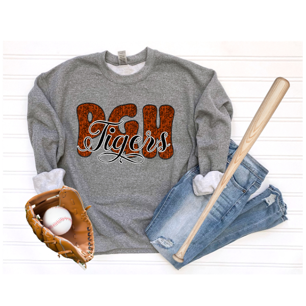Chantilly Lace - Pgh Tigers Crewneck