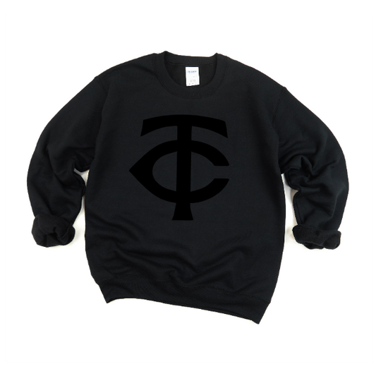 Cadre Black on Black Crewneck