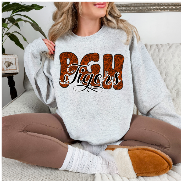 Chantilly Lace - Pgh Tigers Crewneck