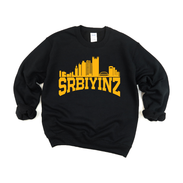 Pgh Skyline Srbiyinz - Crewneck