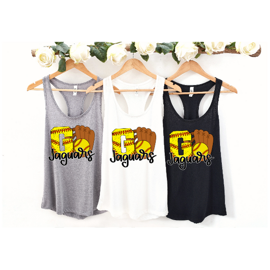 Go Softball - Jaguars Next Level Tank Top