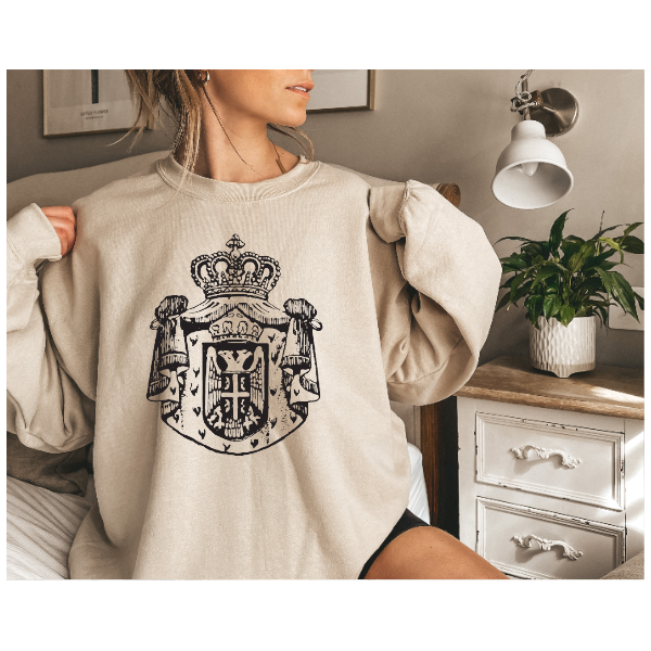 Serbian Vintage Crest - Crewneck