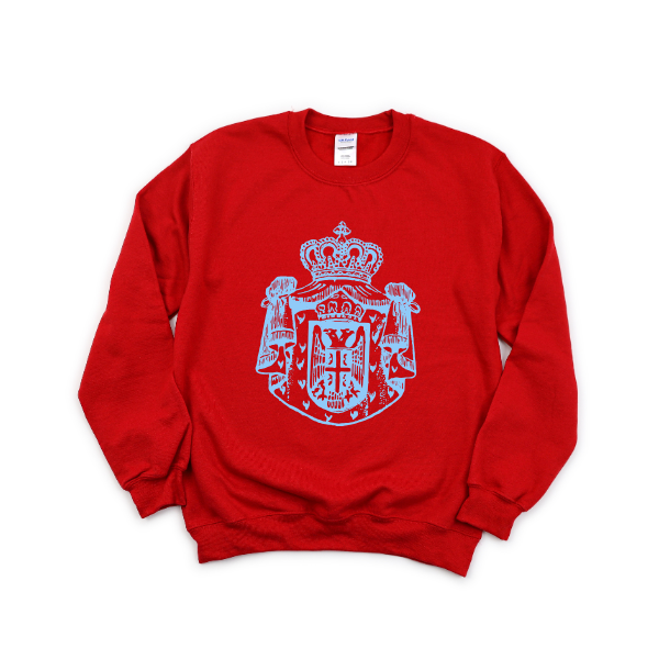 Serbian Vintage Crest - Crewneck