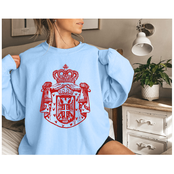 Serbian Vintage Crest - Crewneck
