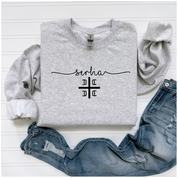 Serbia Simplistic Crewneck