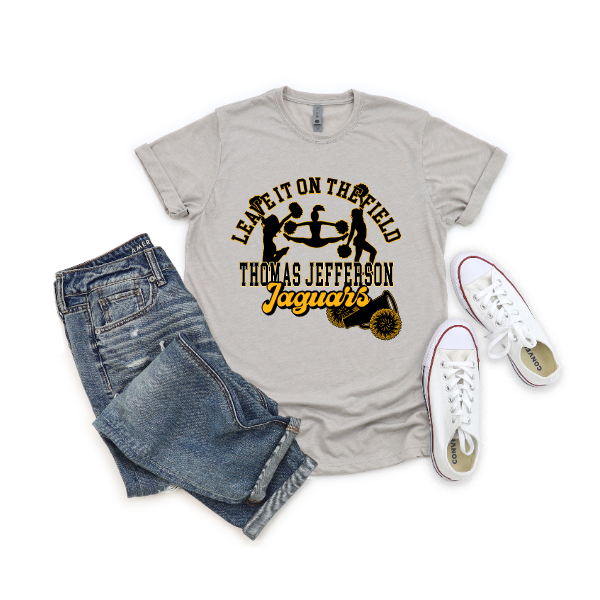 Leave it On the Field Tshirt - TJ Cheerleading
