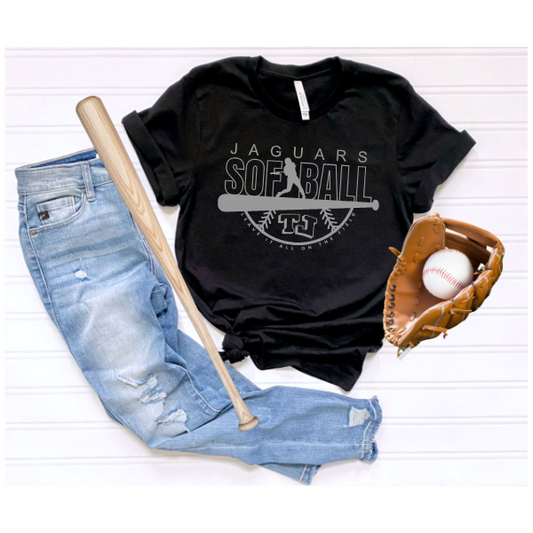 Leave it on the Field Softball - Jaguars Tshirt