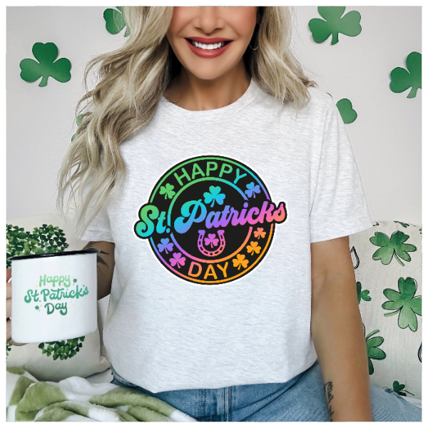 St. Patricks Day Rainbow Tshirt