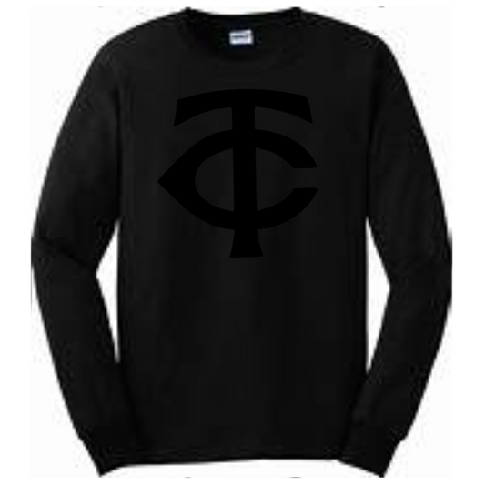 Cadre Black on Black - Long Sleeve Tshirt