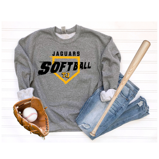 Softball Blast - Jaguars Crewneck