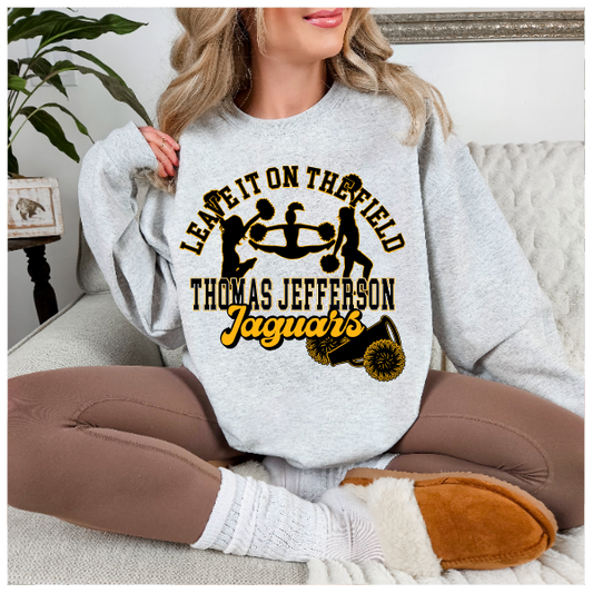 Leave it On the Field Crewneck - TJ Cheerleading