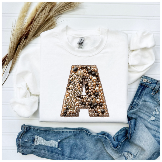 Printed Pearly -Alderdice Crewneck