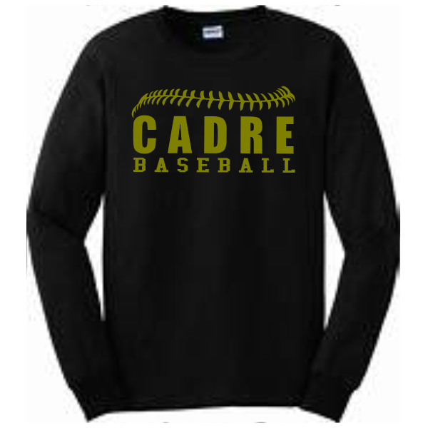 Baseball Laces- Cadre LONG Sleeve Tshirt