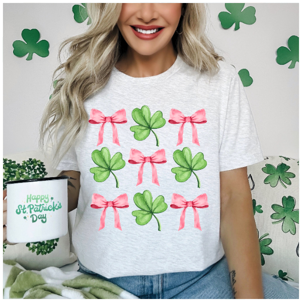 Shamrock Bows Tshirt