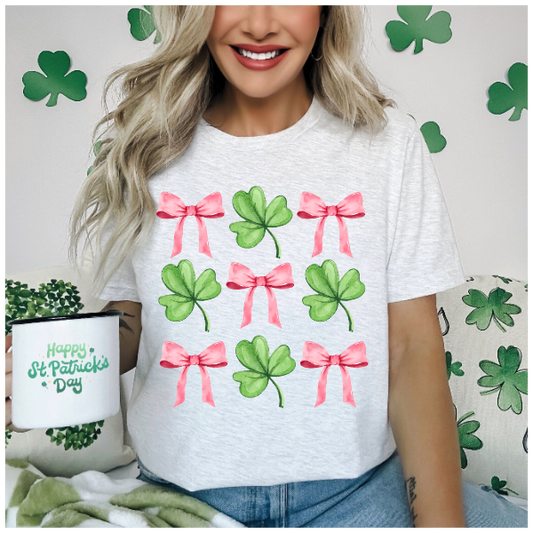 Shamrock Bows Tshirt