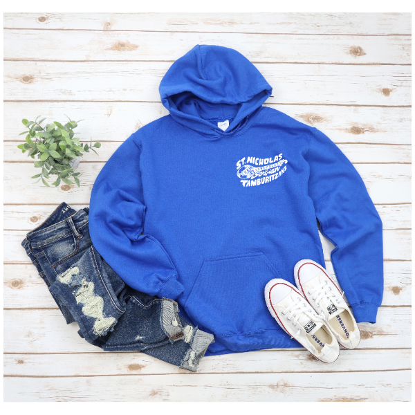 St. Nicholas Tamburitzans Hoodie - Design on Breast and Back