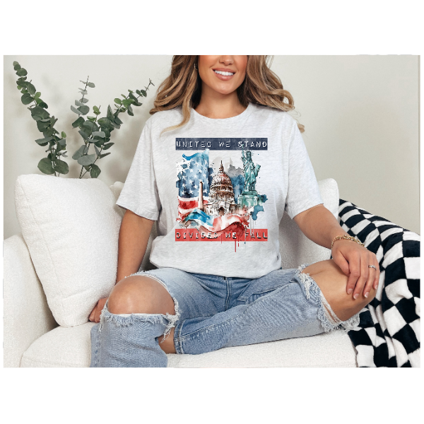 United We Stand Divided We Fall Tshirt