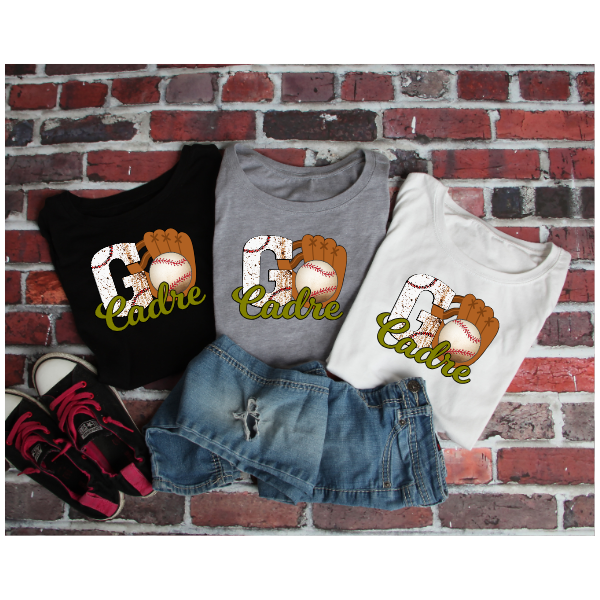 Go Baseball - Cadre Tshirt